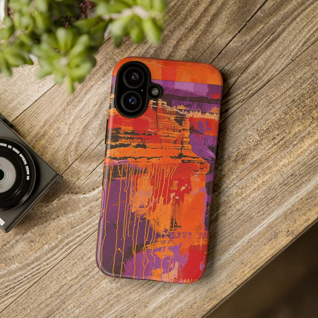 Abstract Drip Paint Tough Case | Phone Case - 250 USA Celebration