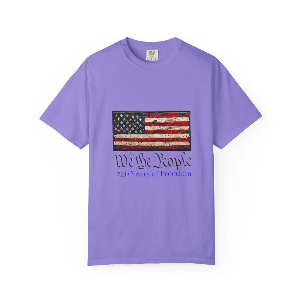We the People American Flag T-Shirt | 250 Years of Freedom - 250 USA Celebration