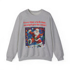 Festive Angel Sweatshirt, Cozy Holiday Crewneck, Christmas Apparel, Unique Gift, Winter Fashion - 250 USA Celebration