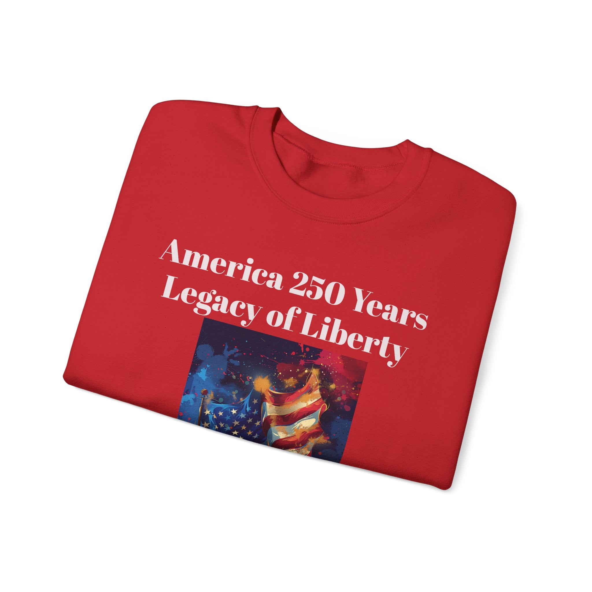 America 250 Years Legacy of Liberty Crewneck Sweatshirt