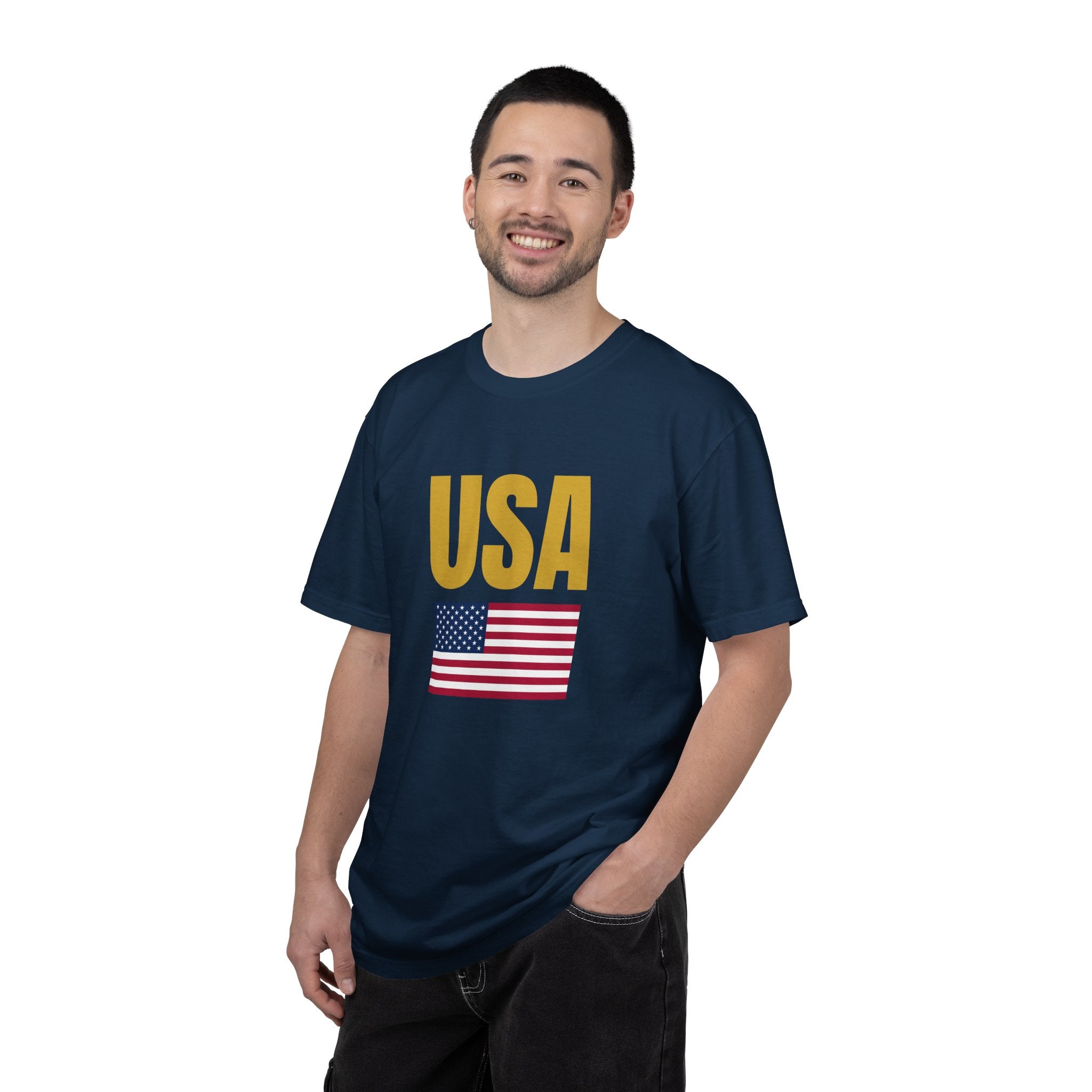 USA Flag T-Shirt — Patriotic American Graphic Tee