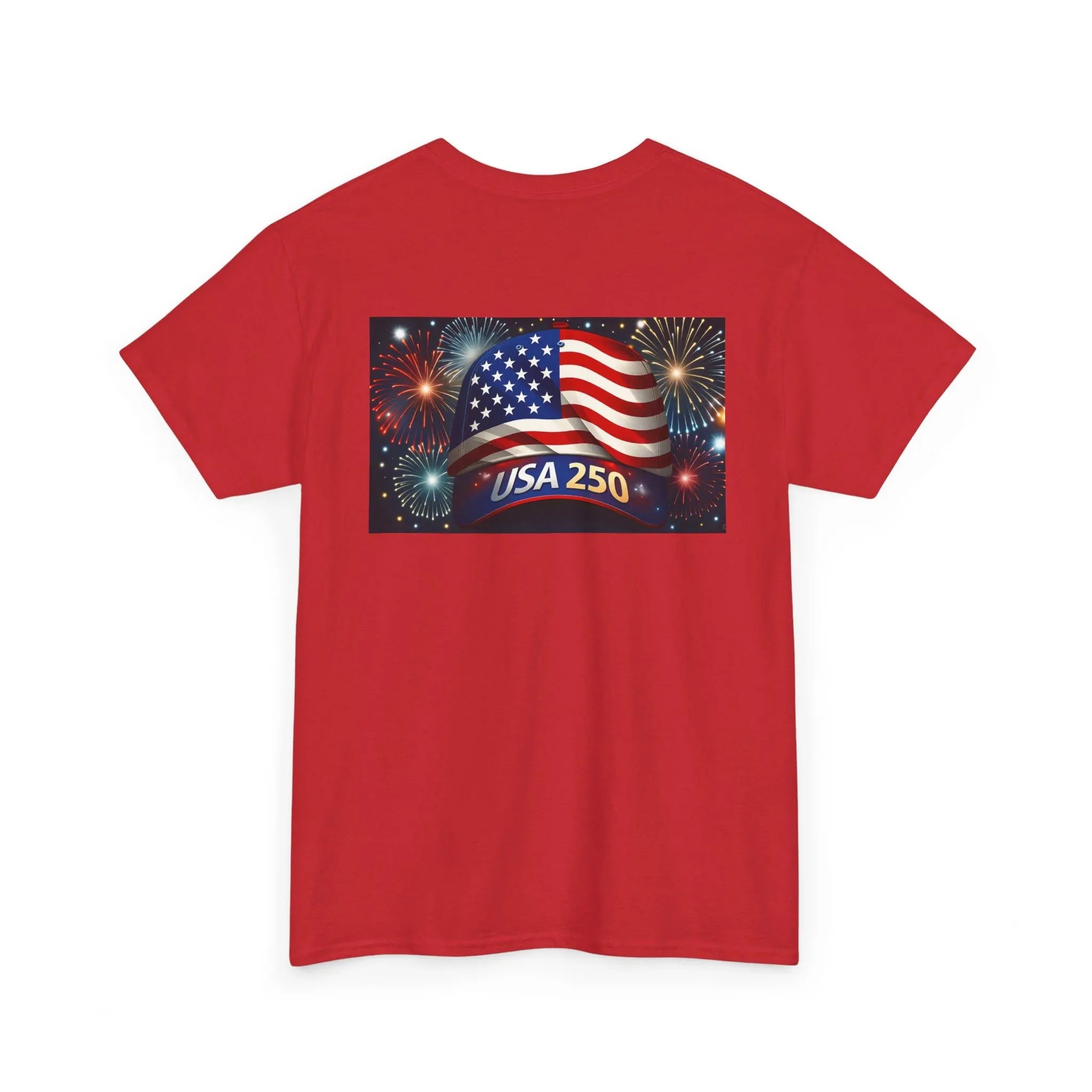 250th Anniversary USA Tee, 250 Years of Freedom, Patriotic Baseball Cap, American, American Patriotic, USA Apparel, Flag T-Shirts - 250 USA Celebration