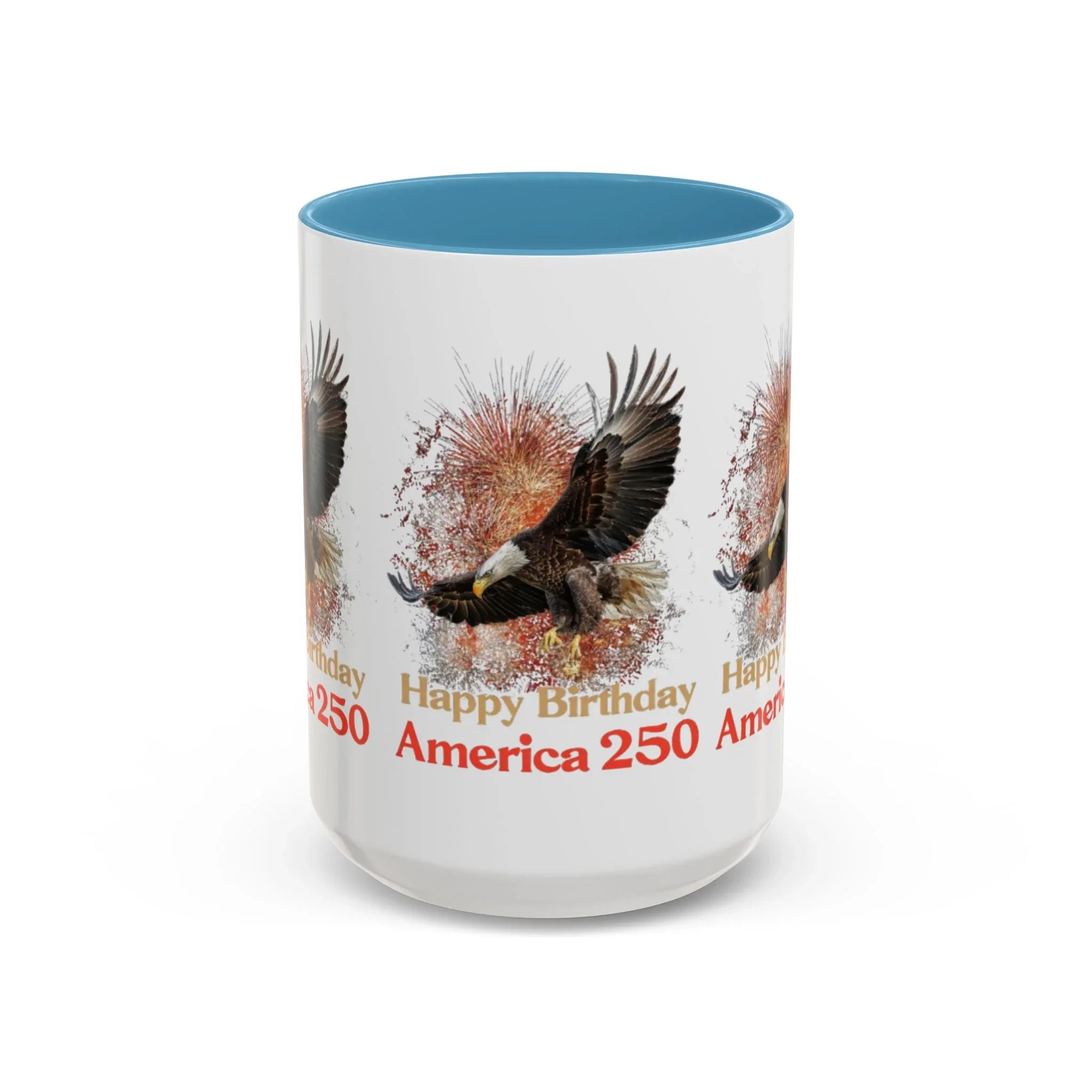 Accent Coffee Mug (11, 15oz) - 250 USA Celebration