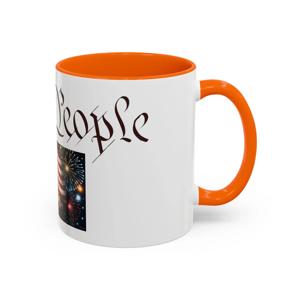Accent Coffee Mug (11, 15oz) - 250 USA Celebration