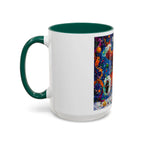 Colorful Mugs (11oz, 15oz) Santa Claus Coffee Cup, Santa Claus Coffee Mug - 250 USA Celebration