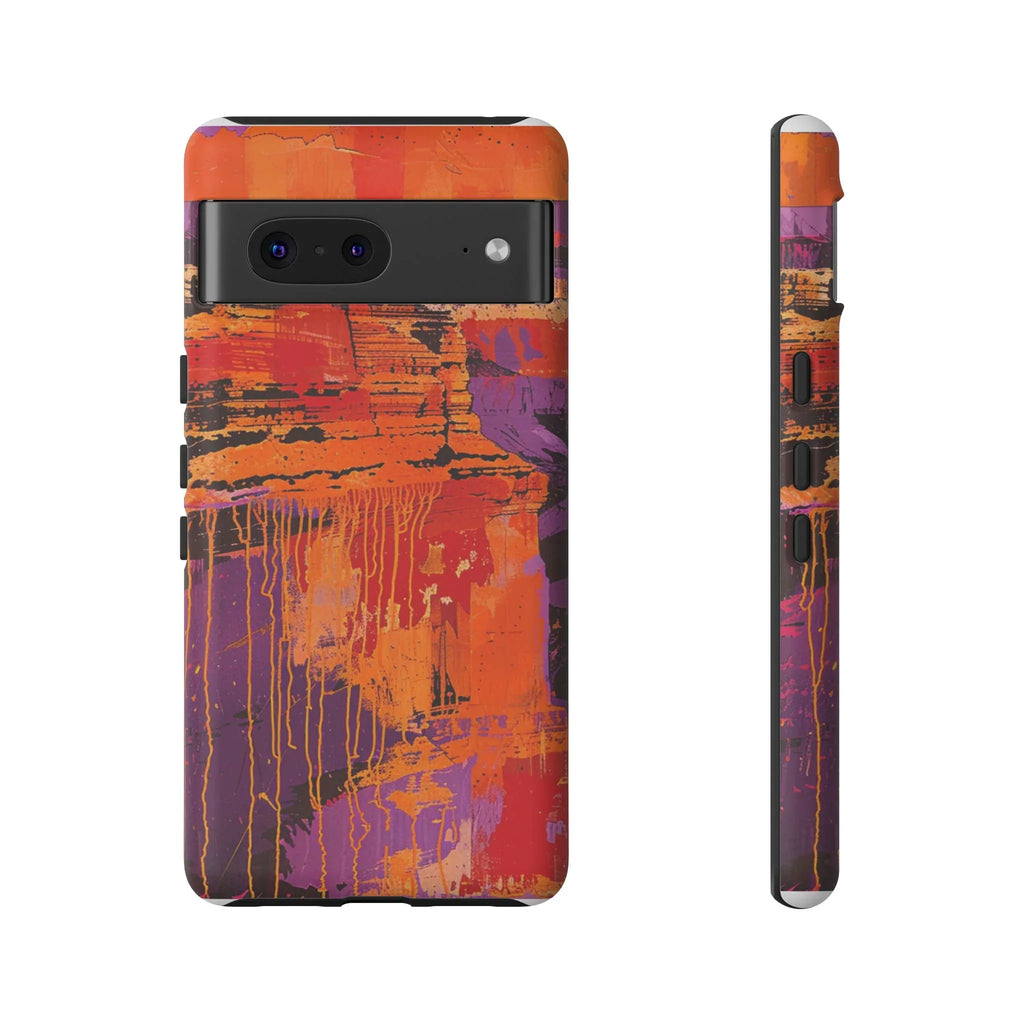 Abstract Drip Paint Tough Case | Phone Case - 250 USA Celebration