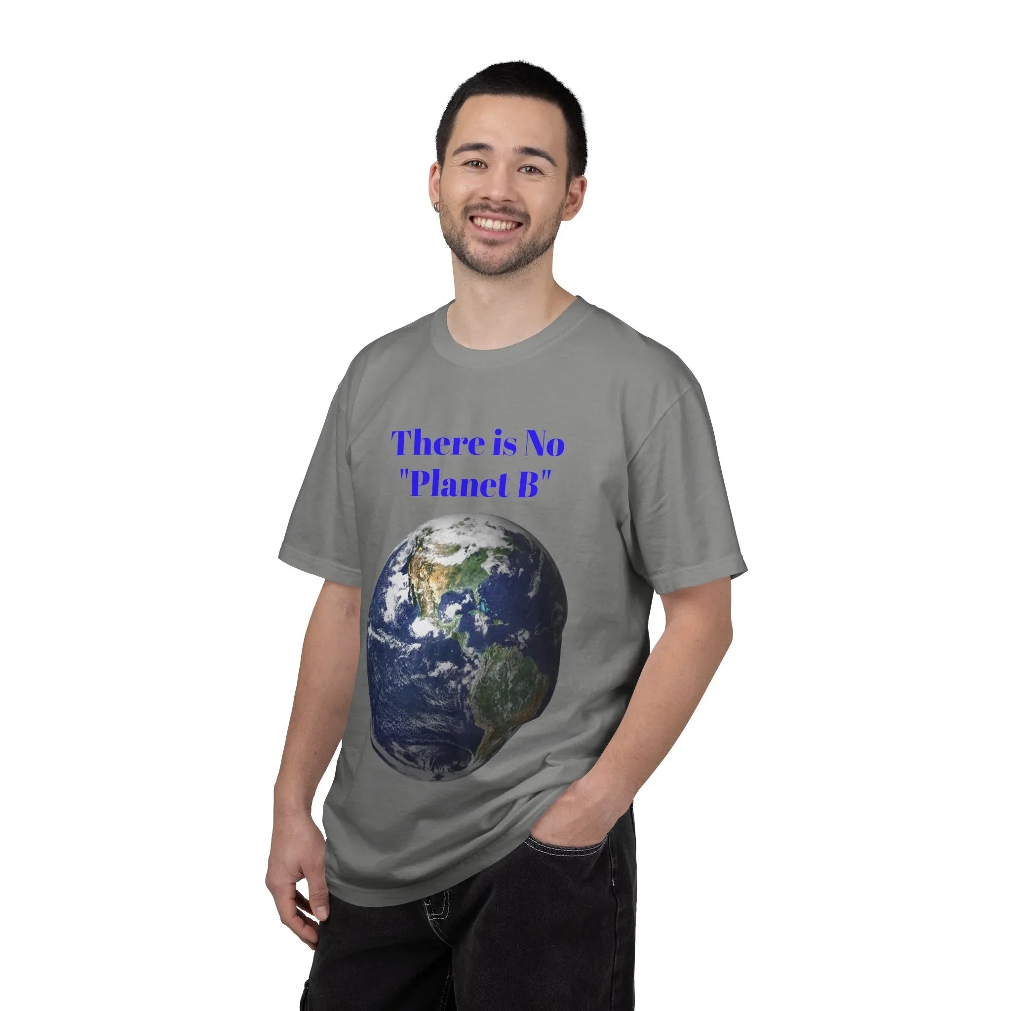 There Is No "Planet B" Earth Graphic T-shirt | Environmental Awareness Tee - 250 USA Celebration
