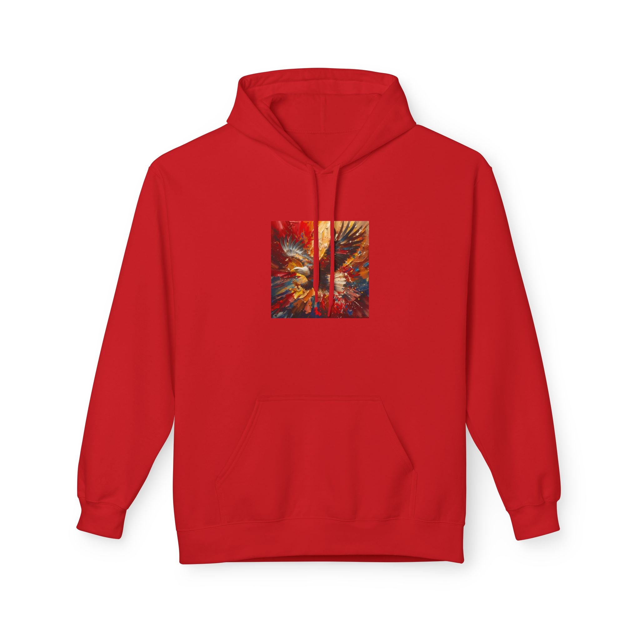 USA 250 Patriotic Hoodie with American Flag & Fireworks