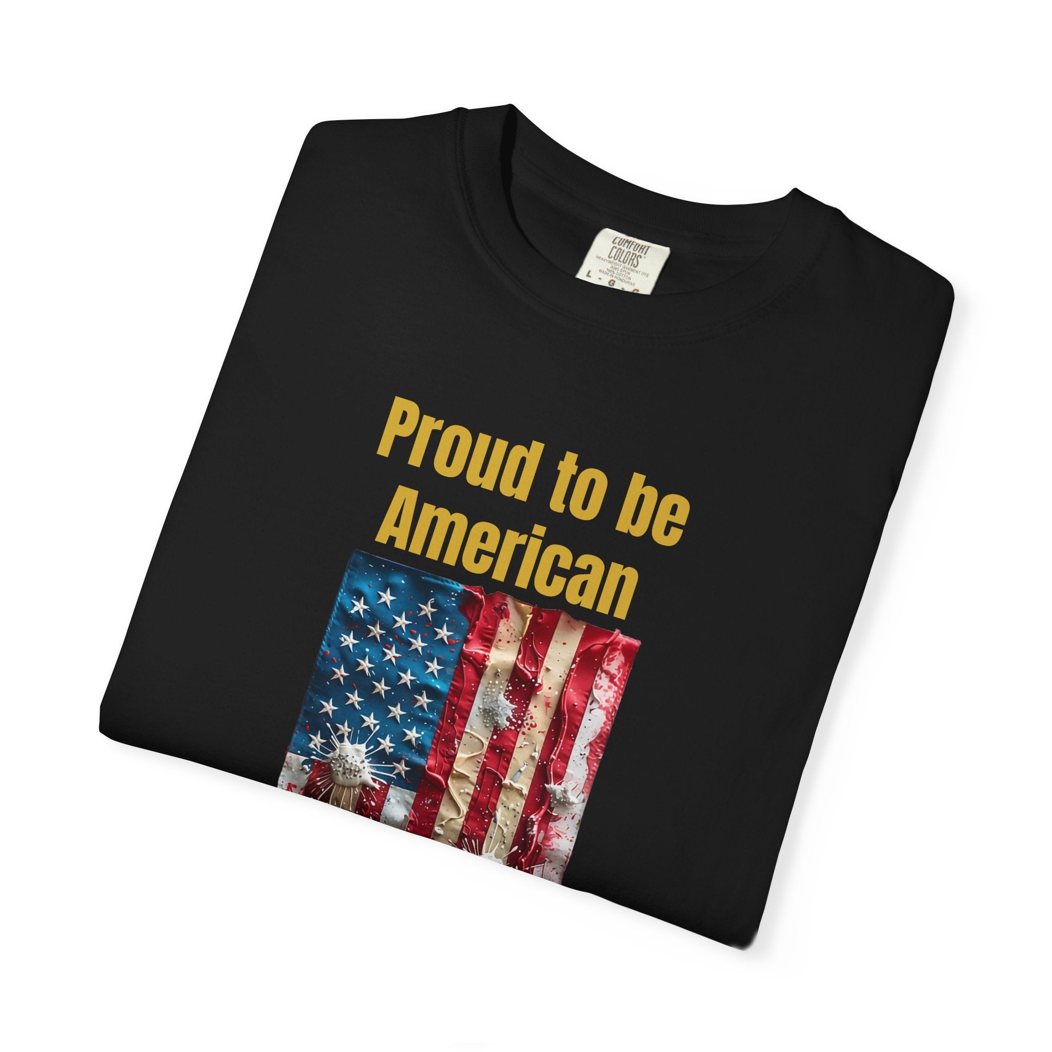 Official 250th Distressed Flag Patriotic Tee