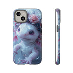 Goth Axolotls Tough Cases | Cute Creepy Axolotl Phone Case, Gloomycore Aesthetic - 250 USA Celebration
