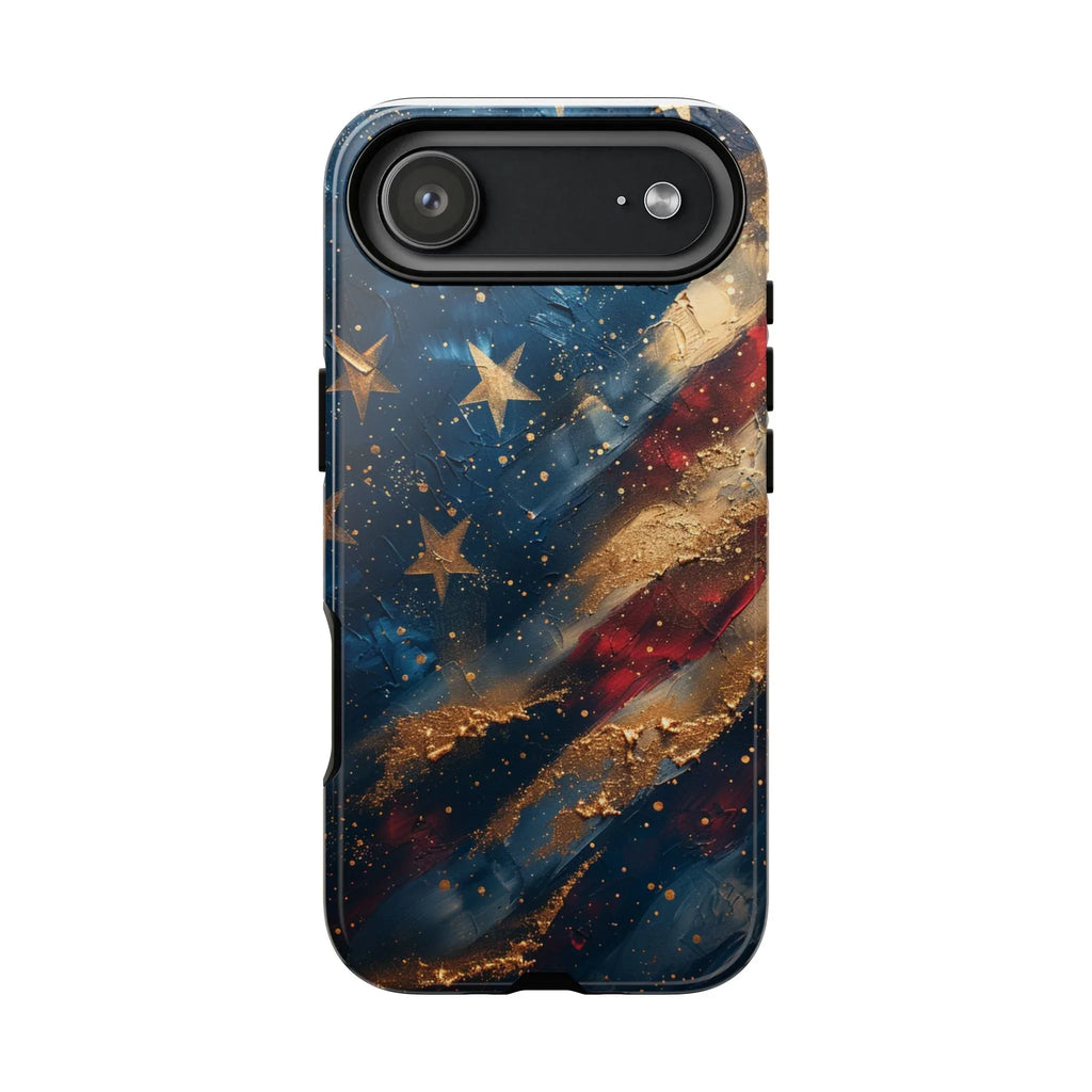 Distressed American Flag phone case | tough cases - 250 USA Celebration