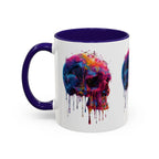 Psychedelic Third Eye Mug | Glowing Mushrooms, Melting Doves, Neon Lava Art - 250 USA Celebration