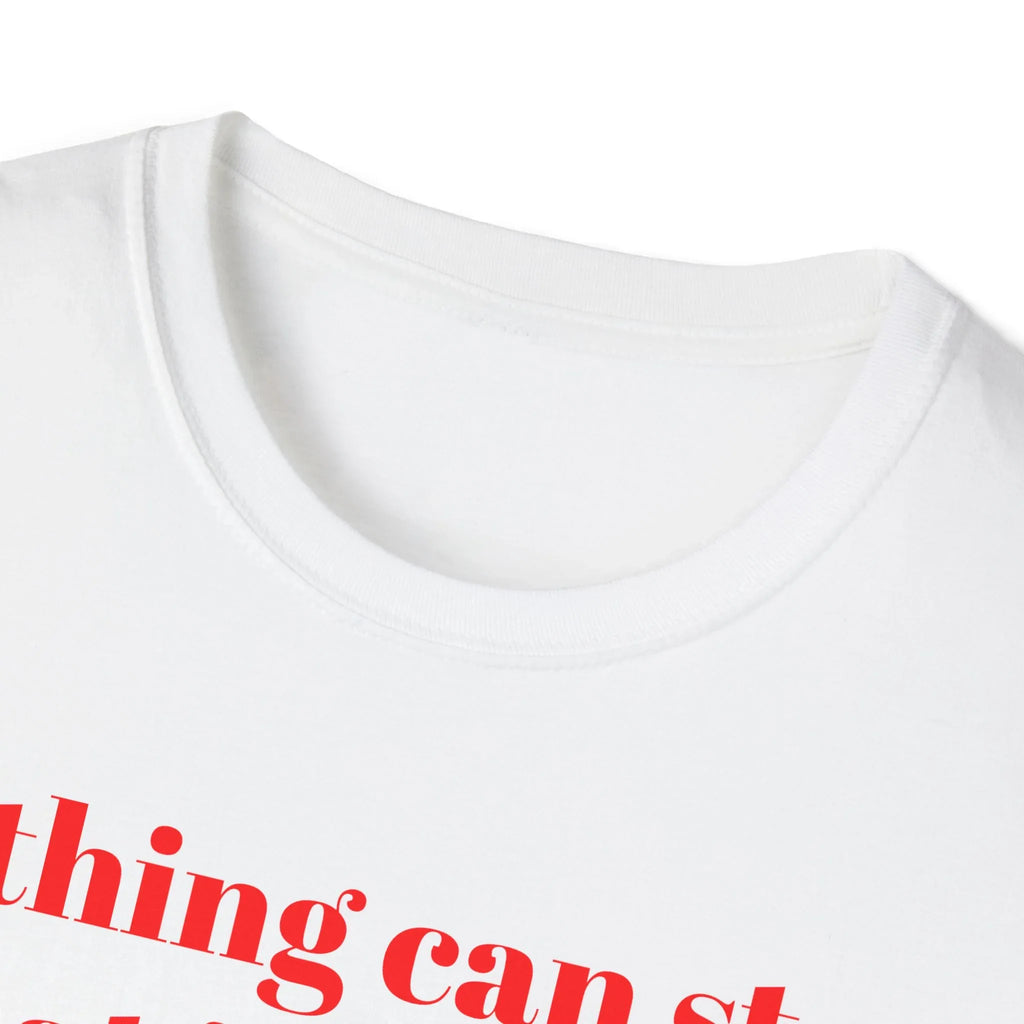 Nothing Can Stop What Is Coming skull T-Shirt | grunge ink splatter tee - 250 USA Celebration