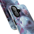 Goth Axolotls Tough Cases | Cute Creepy Axolotl Phone Case, Gloomycore Aesthetic - 250 USA Celebration