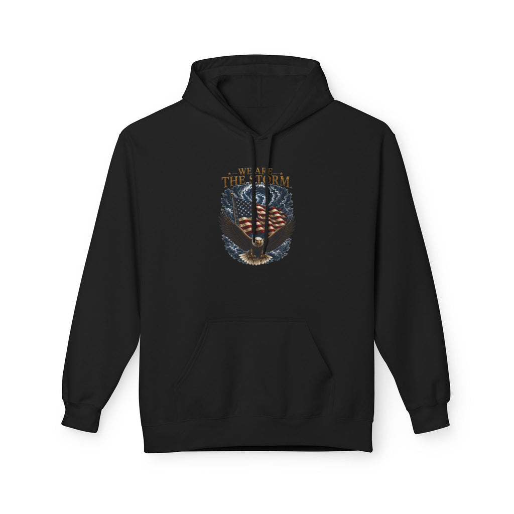 Freedom Forged Here American Flag Hoodie | Patriotic USA