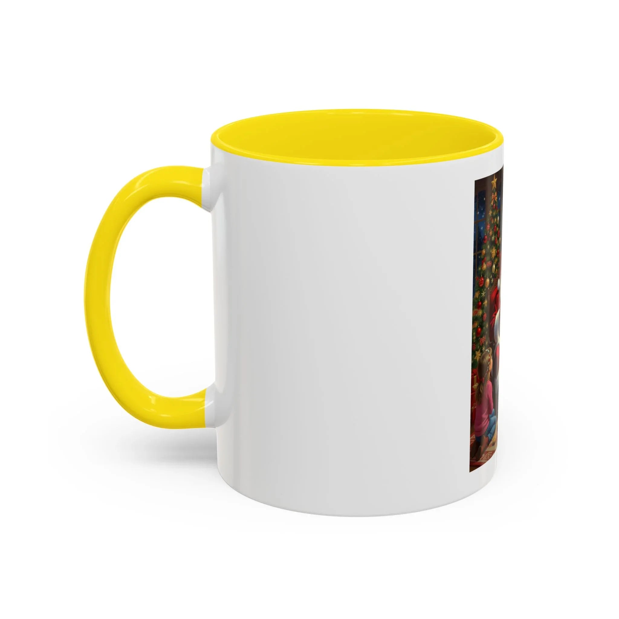 Christmas Santa Coffee Mug, Festive Drinkware for Holiday Cheer, Xmas Gift for Coffee Lovers, Cozy Winter Mug, Santa's Storytime - 250 USA Celebration