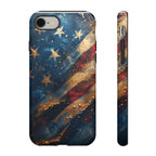Distressed American Flag phone case | tough cases - 250 USA Celebration