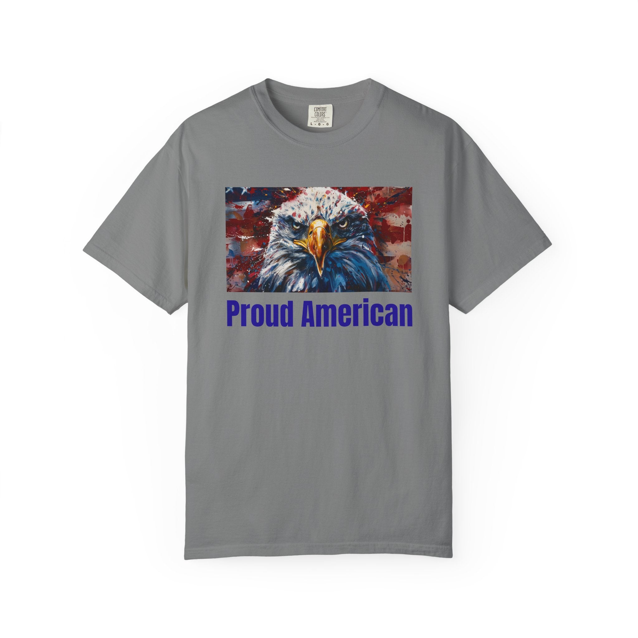 Proud American Eagle T-Shirt — Patriotic 250th Anniversary Tee
