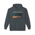 Freedom Forged Here American Flag Hoodie | Patriotic USA - 250 USA Celebration