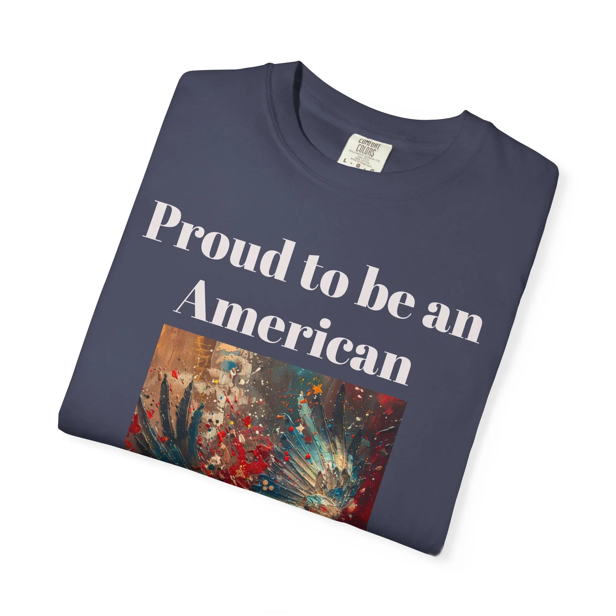 Patriotic Eagle T-Shirt, Proud to be an American Tee, Unisex Graphic T-Shirt, Independence Day Gift, Casual Wear, Eagle Design Shirt - 250 USA Celebration