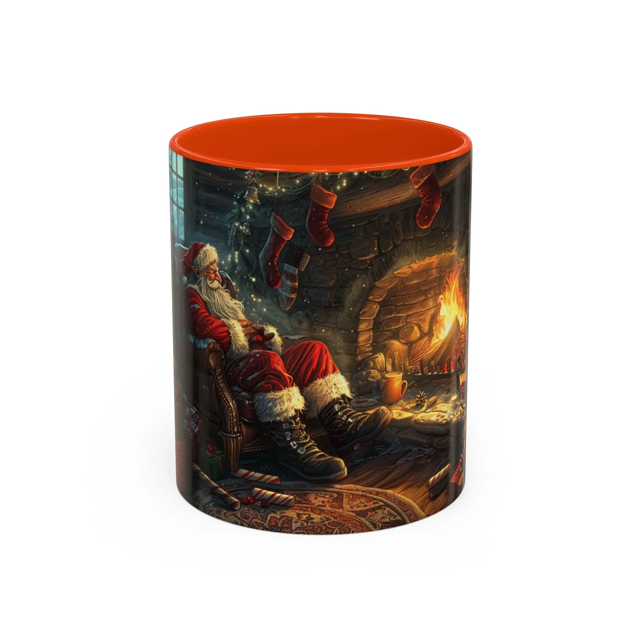 Cozy Christmas Mug - Perfect for Holiday Gatherings, Gift Ideas, Winter Warmth, Seasonal Decor, Personalized Holiday Gifts - 250 USA Celebration