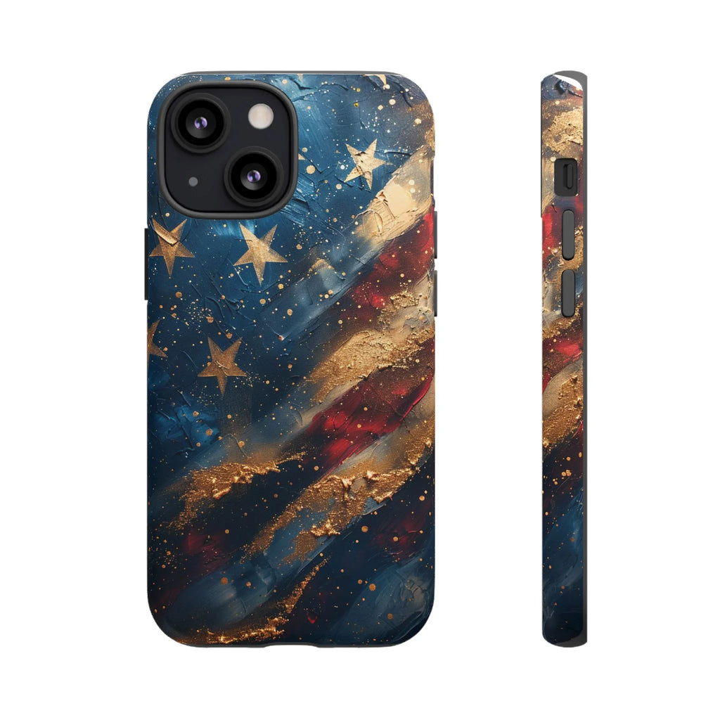 Distressed American Flag phone case | tough cases - 250 USA Celebration