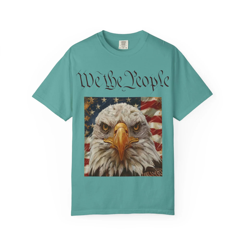 We the People Bald Eagle T-Shirt | American Flag Patriotic Tee, Patriotic T-Shirt, 250 America, America 250 Celebration - 250 USA Celebration