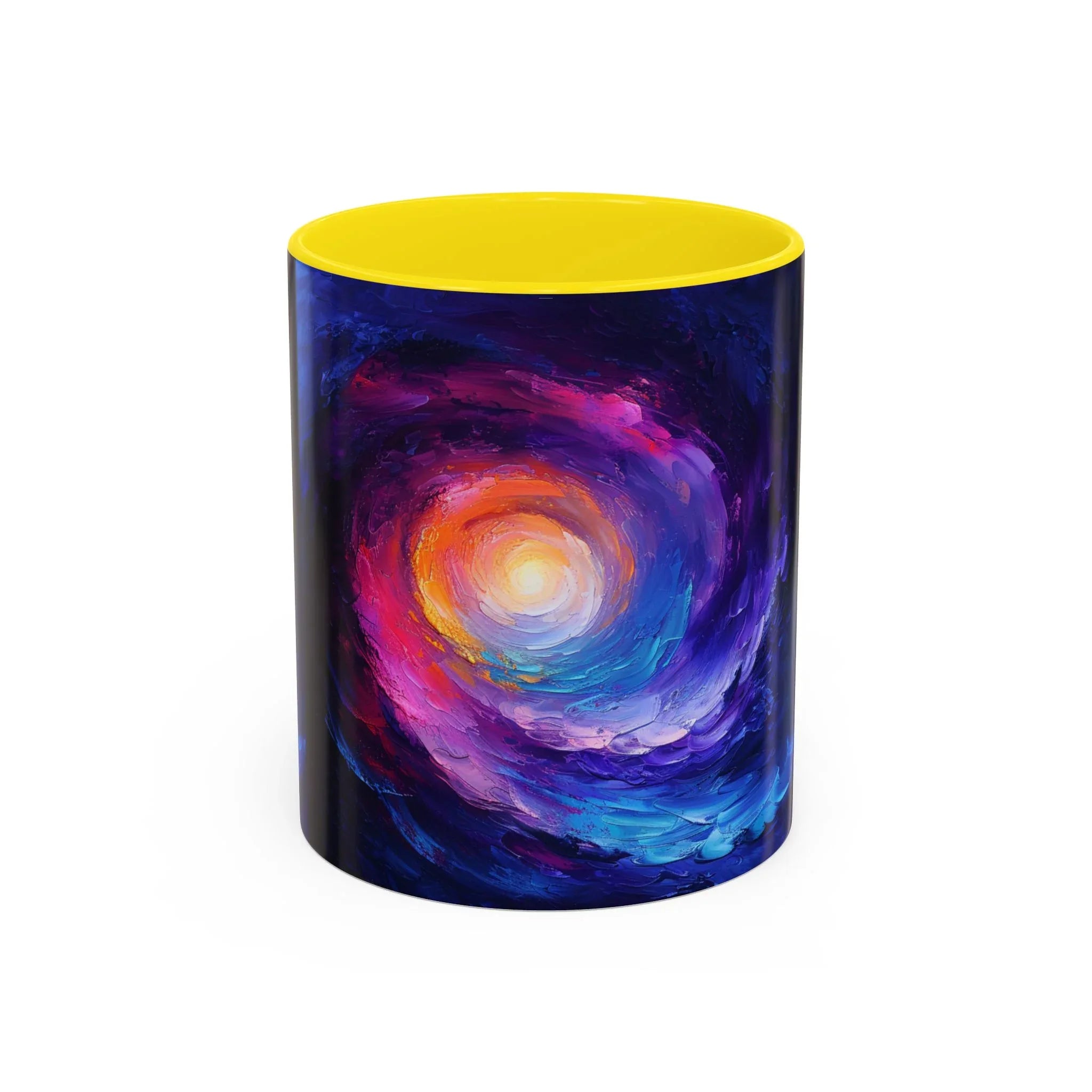Colorful Cosmic Vortex Mug | Accent Coffee Mug 11oz 15oz - 250 USA Celebration