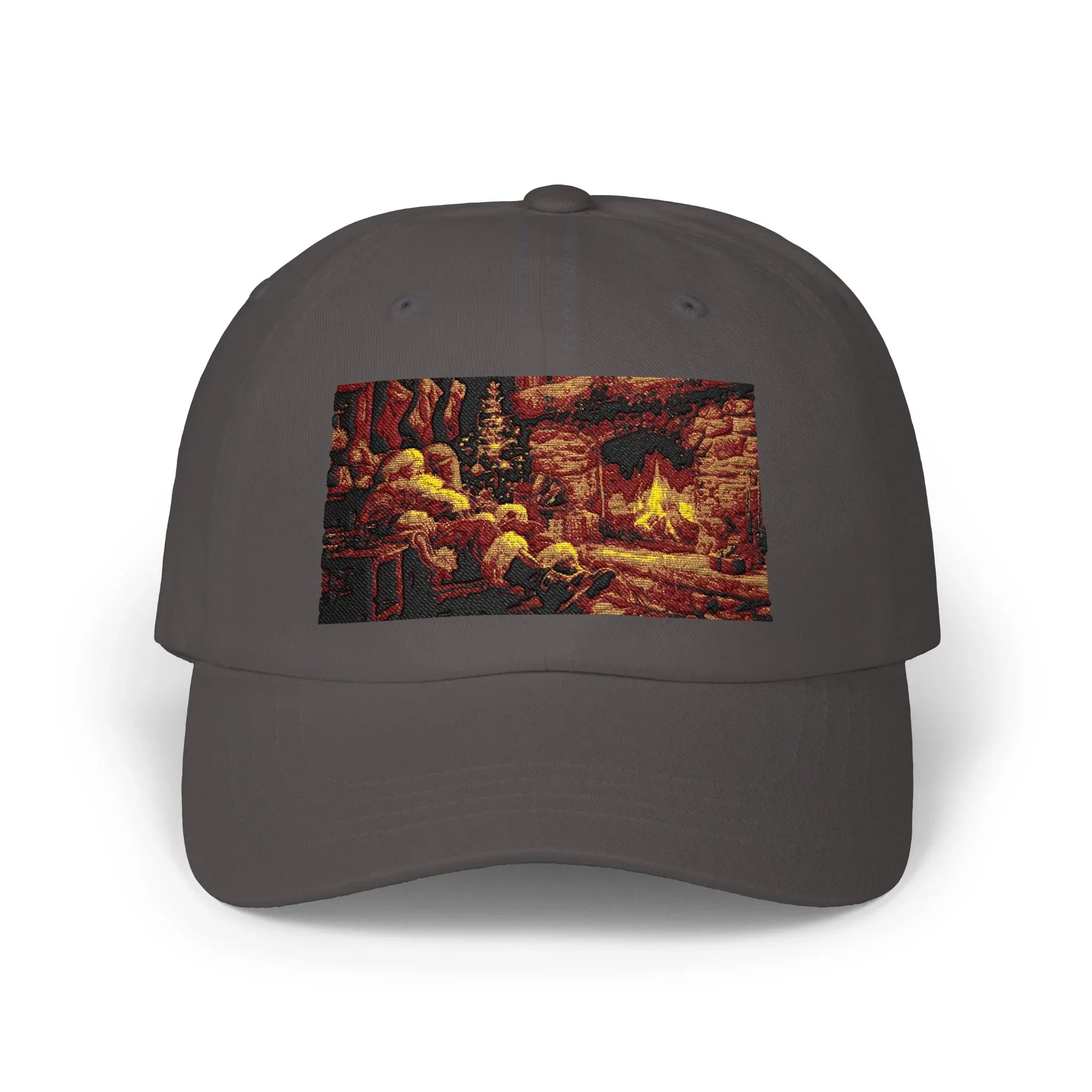 Cap, Santa Claus Christmas Hat, Winter Holiday Baseball Cap, Festive Santa Beanie, Classic Dad Cap - 250 USA Celebration