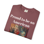 Patriotic Eagle T-Shirt, Proud to be an American Tee, Unisex Graphic T-Shirt, Independence Day Gift, Casual Wear, Eagle Design Shirt - 250 USA Celebration