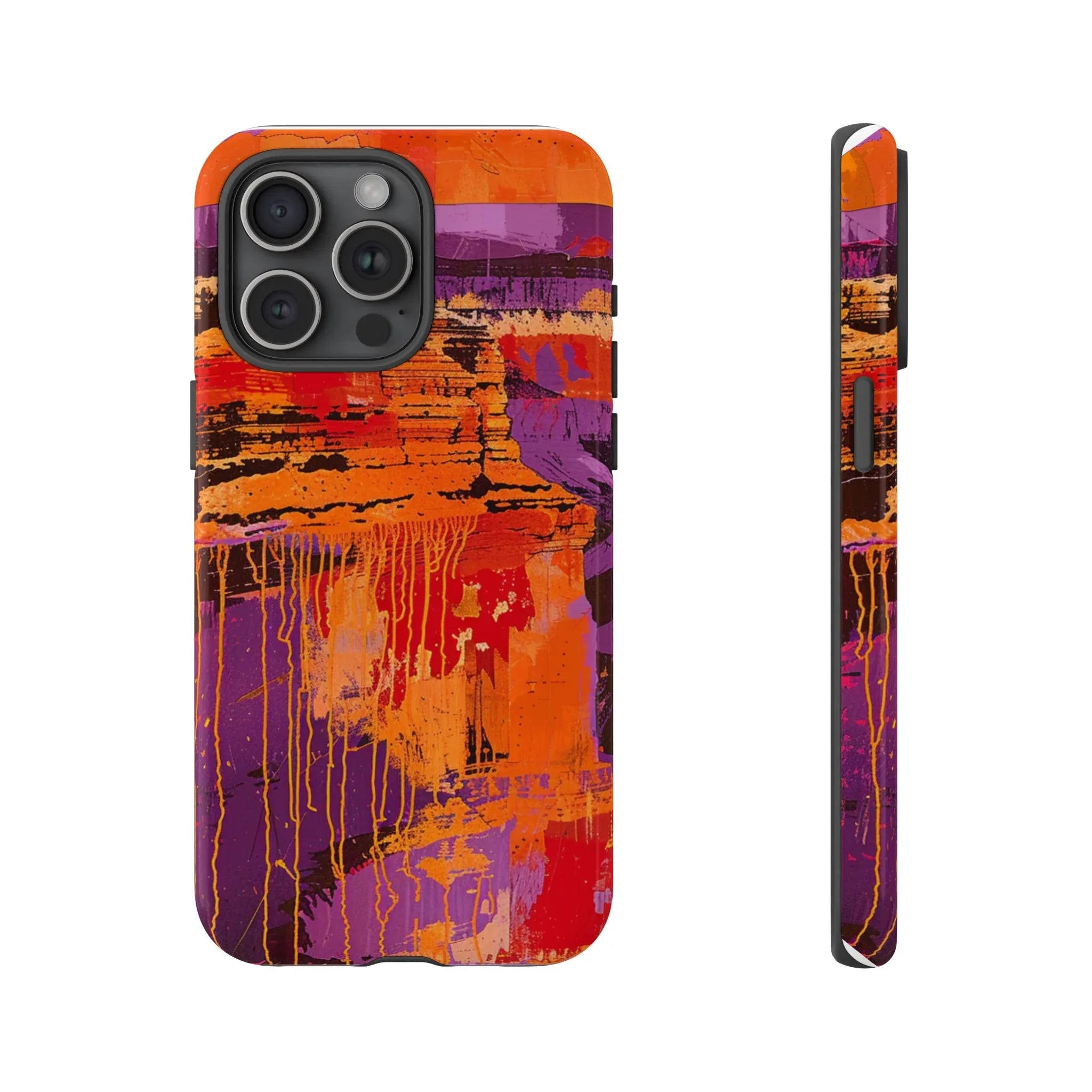 Abstract Drip Paint Tough Case | Phone Case - 250 USA Celebration