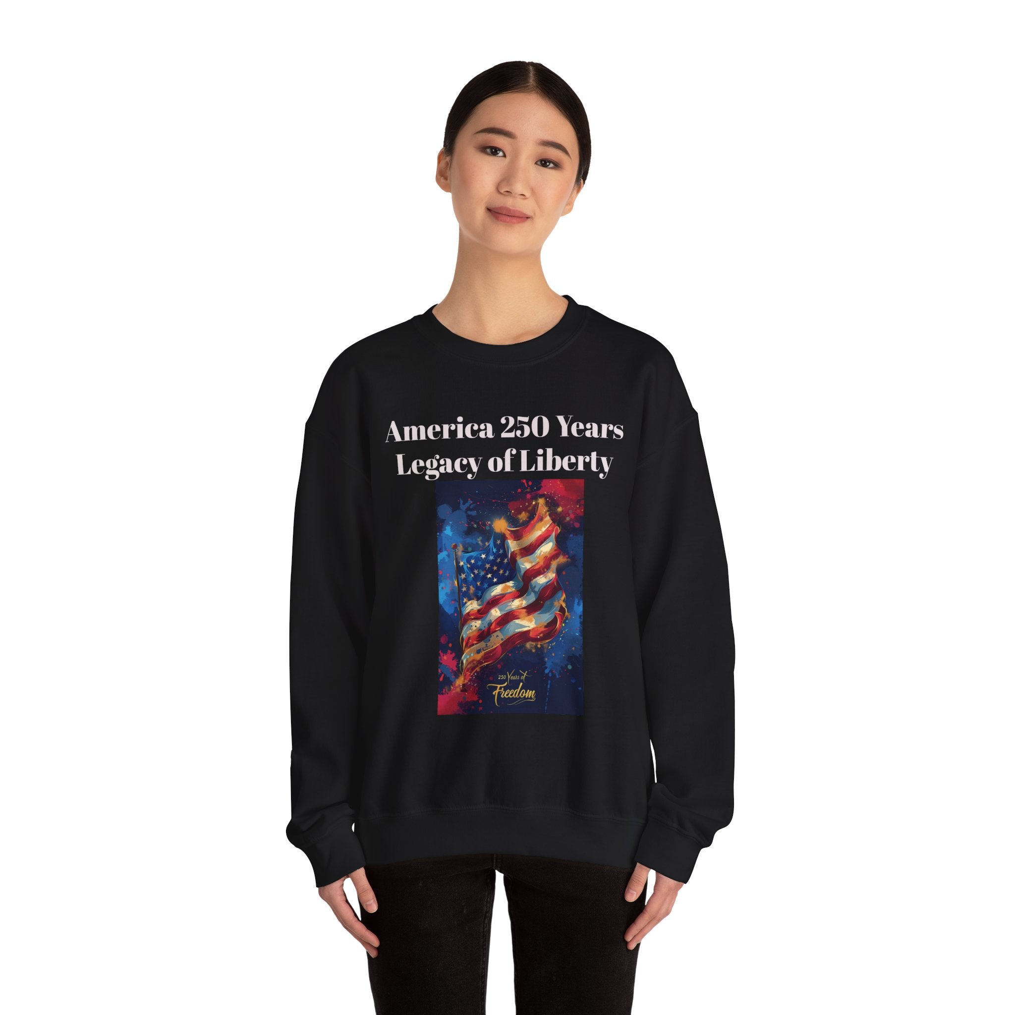 America 250 Years Legacy of Liberty Crewneck Sweatshirt