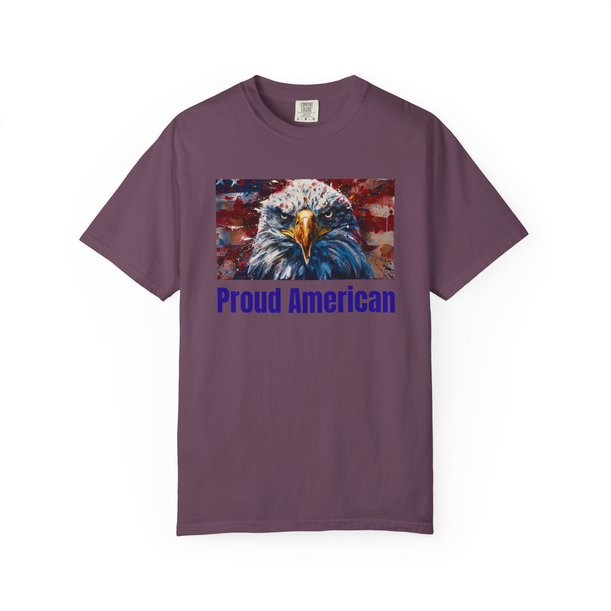 Proud American Eagle T-Shirt — Patriotic 250th Anniversary Tee