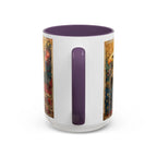 Bald Eagle with Tattered American Flag Coffee Mug | Fireworks Patriotic 11oz 15oz - 250 USA Celebration