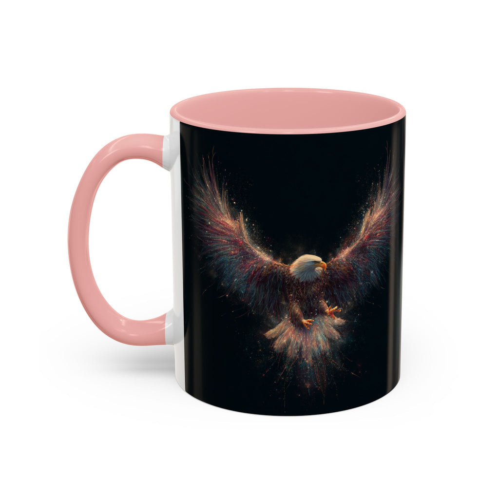 Fiery Flying Eagle Mug | Accent Coffee Mug 11oz 15oz
