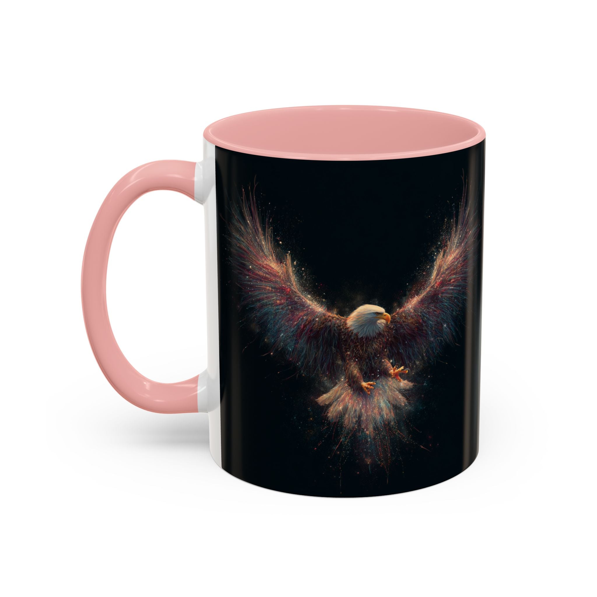 Fiery Flying Eagle Mug | Accent Coffee Mug 11oz 15oz