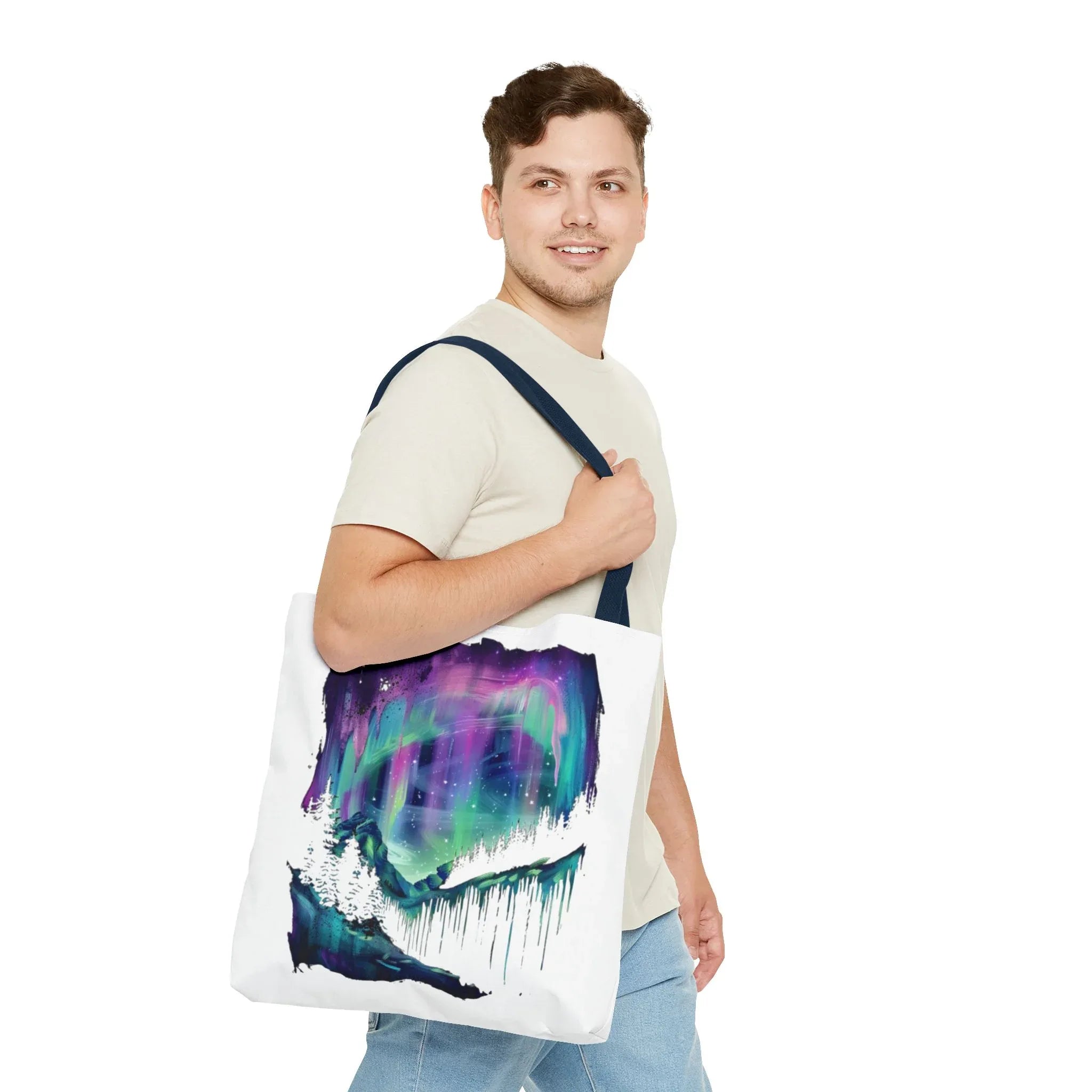 Aurora Sky Watercolor Tote - 250 USA Celebration
