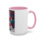Colorful Mugs (11oz, 15oz) Santa Claus Coffee Cup, Santa Claus Coffee Mug - 250 USA Celebration