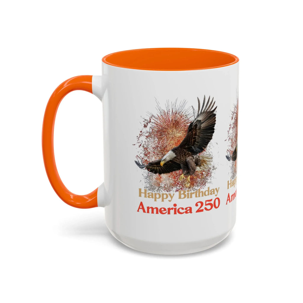 Accent Coffee Mug (11, 15oz) - 250 USA Celebration