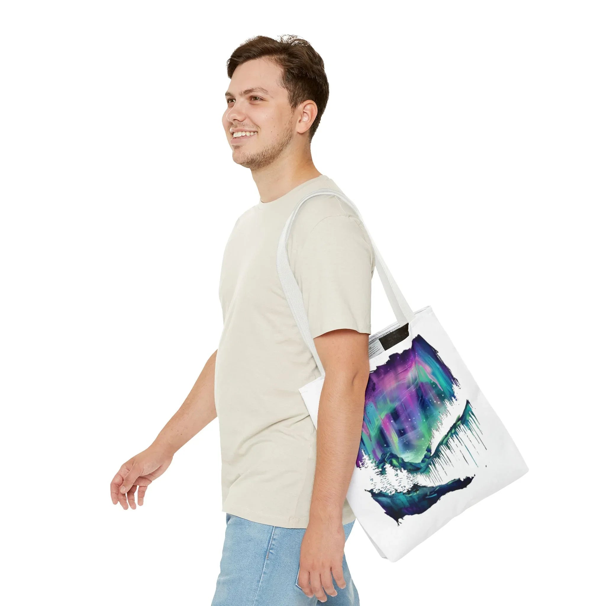 Aurora Sky Watercolor Tote - 250 USA Celebration