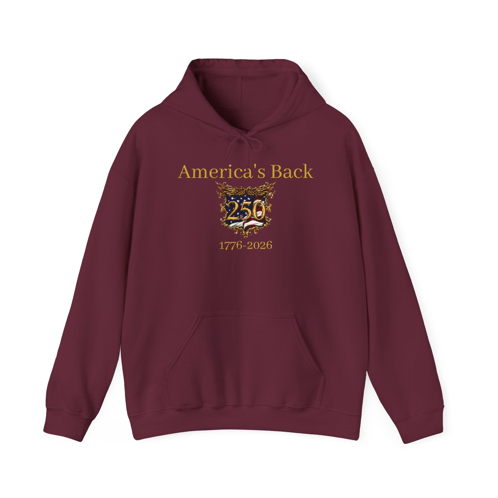 250th Anniversary Hoodie — 1776–2026 Commemorative Patriotic Pullover