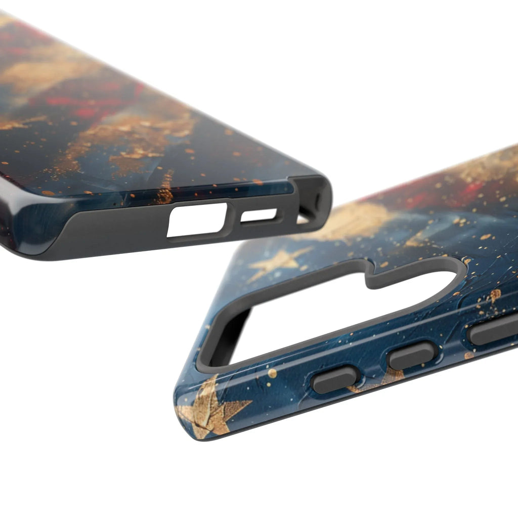 Patriotic Phone Case, Tough Cases with American Flag Design, Stylish Phone Accessories, USA Pride Gift, Durable Cases for All Occasions - 250 USA Celebration