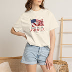 Official God Bless America Flag Patriotic T-Shirt