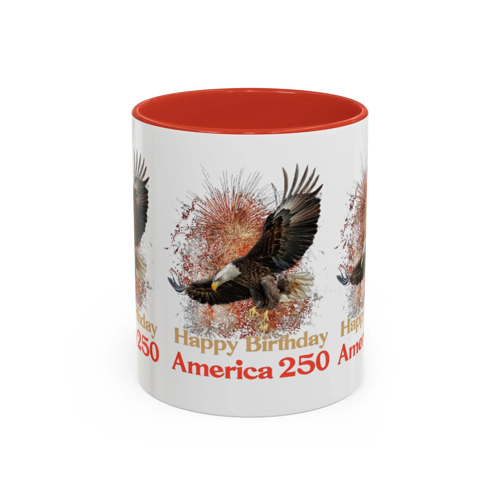Accent Coffee Mug (11, 15oz) - 250 USA Celebration