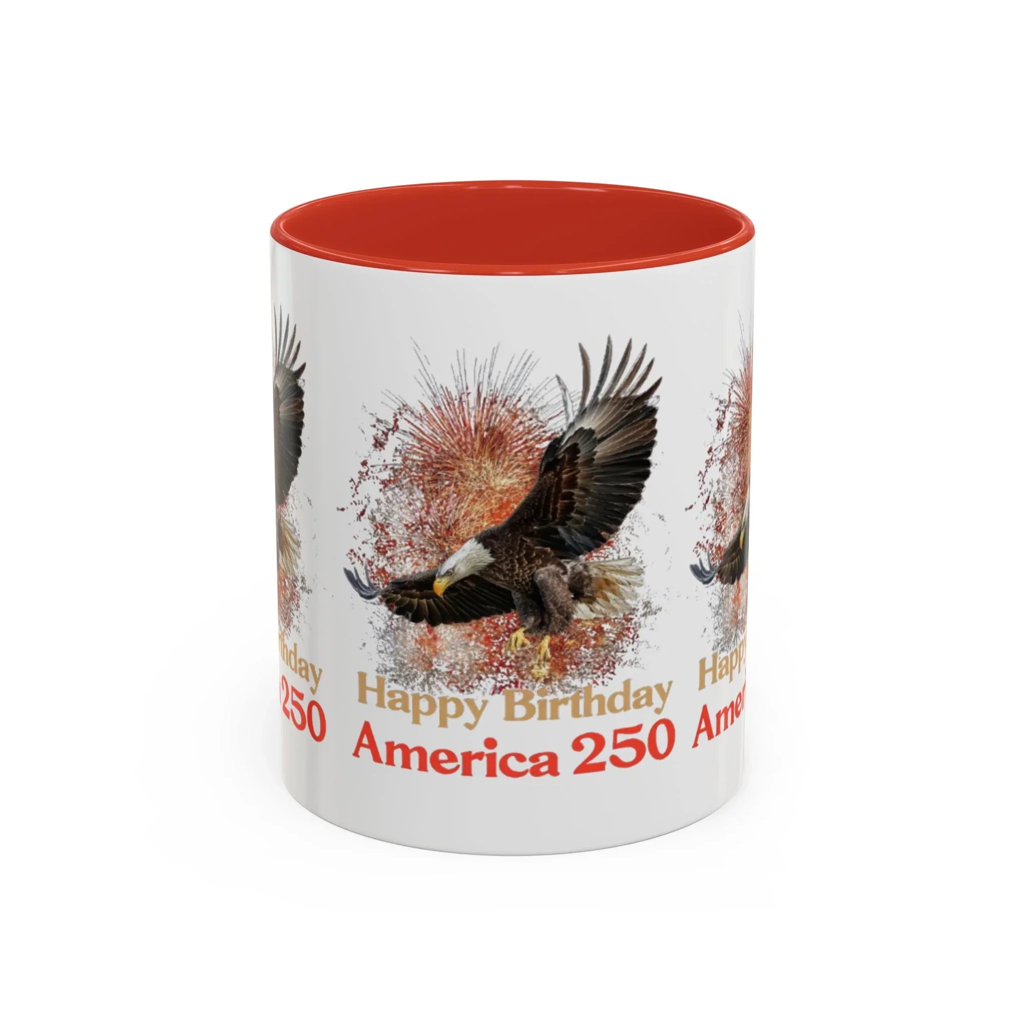 Accent Coffee Mug (11, 15oz) - 250 USA Celebration