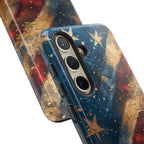 Patriotic Phone Case, Tough Cases with American Flag Design, Stylish Phone Accessories, USA Pride Gift, Durable Cases for All Occasions - 250 USA Celebration