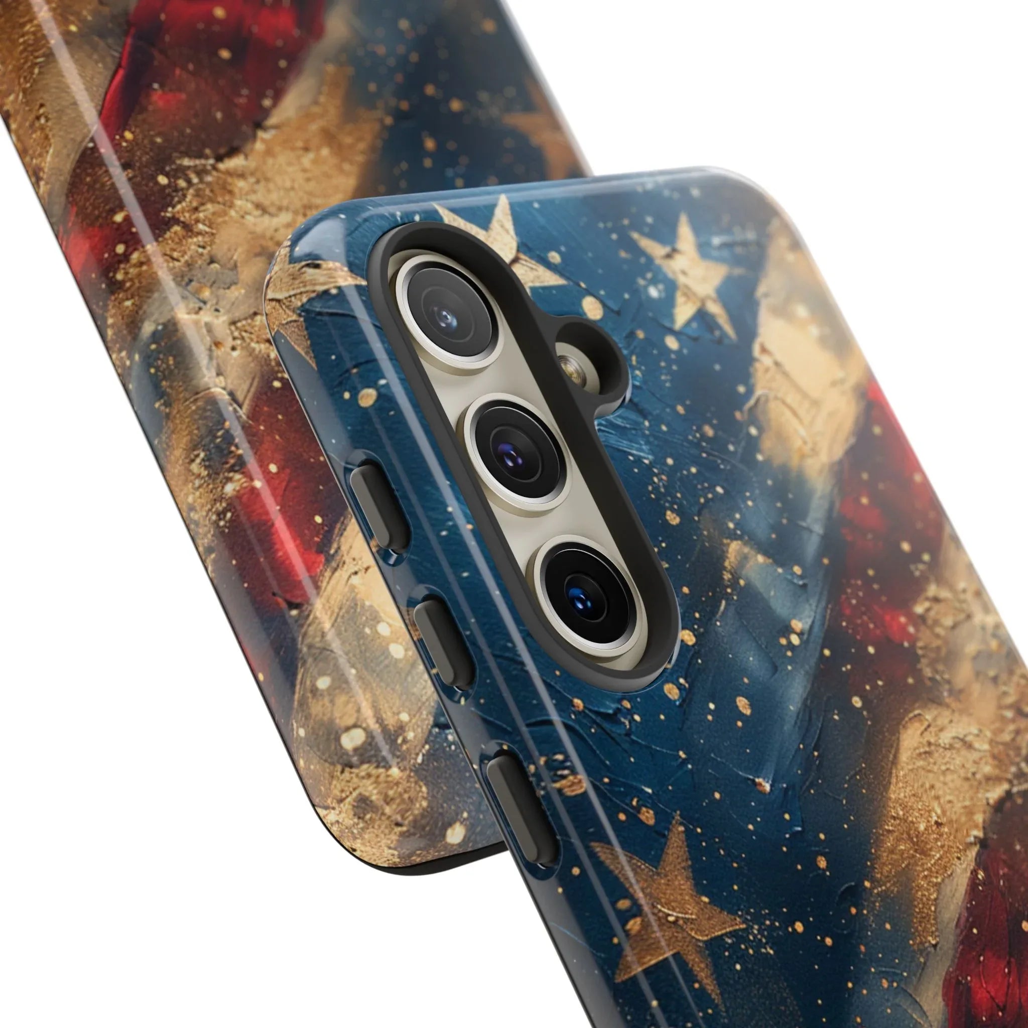 Patriotic Phone Case, Tough Cases with American Flag Design, Stylish Phone Accessories, USA Pride Gift, Durable Cases for All Occasions - 250 USA Celebration