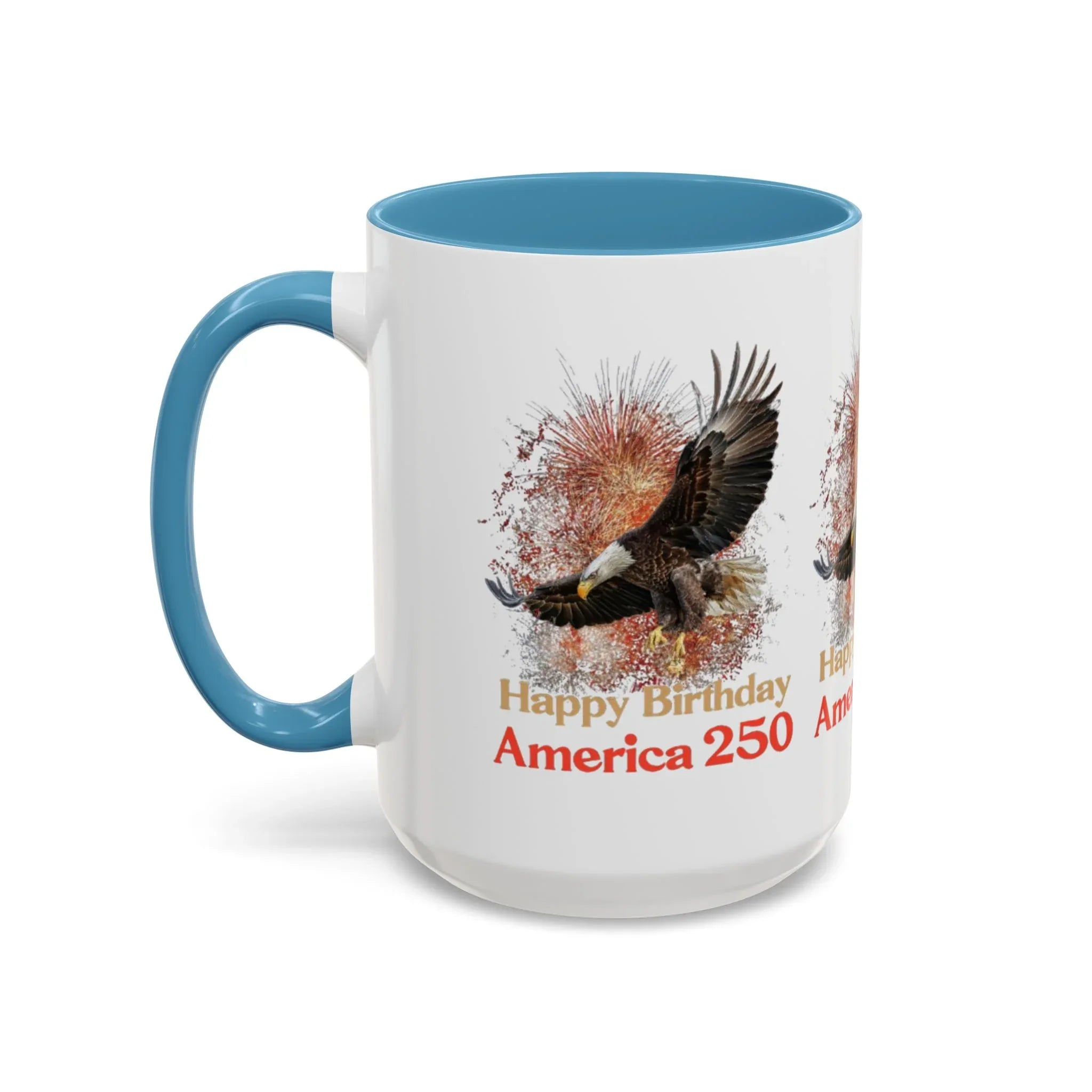 Accent Coffee Mug (11, 15oz) - 250 USA Celebration