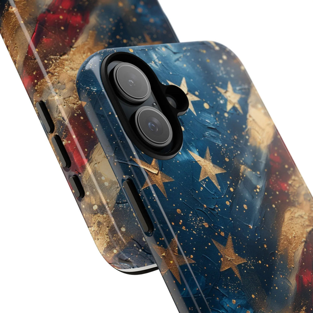 Distressed American Flag phone case | tough cases - 250 USA Celebration