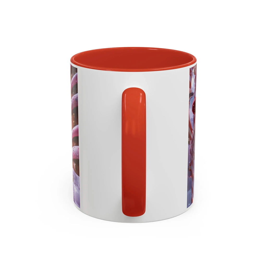 Festive Santa Candy Wonderland Mug | Holiday Santa Claus Candy Cane Forest - 250 USA Celebration